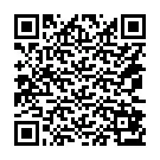 QR kód a telefonszámhoz +14072873420