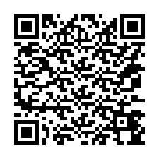 QR-koodi puhelinnumerolle +14073444040