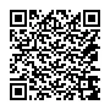 电话号码二维码 +14073687869