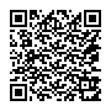 Código QR para número de teléfono +14073911428