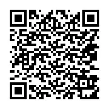 QR Code pour le numéro de téléphone +14073911436