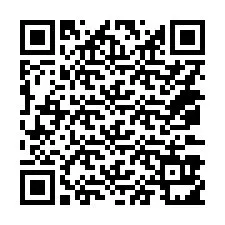 QR-koodi puhelinnumerolle +14073911449