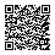 Código QR para número de telefone +14073911478