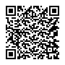 Kode QR untuk nomor Telepon +14074129220