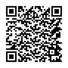 QR Code for Phone number +14074421461