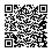 QR-код для номера телефона +14074695093