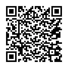 QR Code pour le numéro de téléphone +14075026003