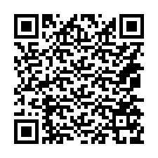 QR-код для номера телефона +14075179765