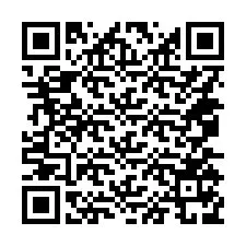 Codice QR per il numero di telefono +14075179772