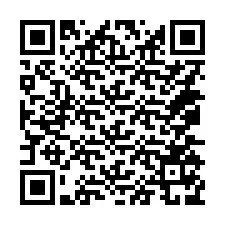 Código QR para número de telefone +14075179779