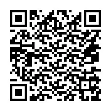 QR Code สำหรับหมายเลขโทรศัพท์ +14075179803