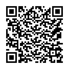 Kode QR untuk nomor Telepon +14075179811