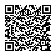 QR код за телефонен номер +14075192670