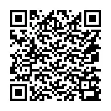 QR-код для номера телефона +14075193144