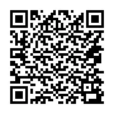 Código QR para número de teléfono +14075193263