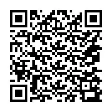 QR-Code für Telefonnummer +14075193313