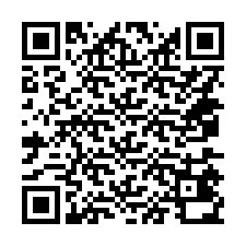 QR-код для номера телефона +14075430006