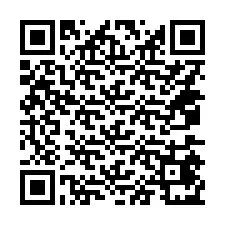 QR-Code für Telefonnummer +14075471002