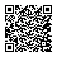 Código QR para número de telefone +14076027273