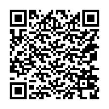 QR-код для номера телефона +14076028924