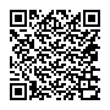 QR-код для номера телефона +14076330066