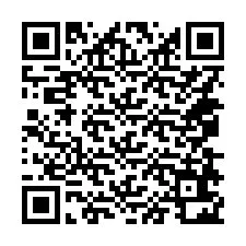 Kode QR untuk nomor Telepon +14078622476