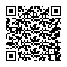 QR код за телефонен номер +14079848338