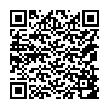 QR код за телефонен номер +14079882671