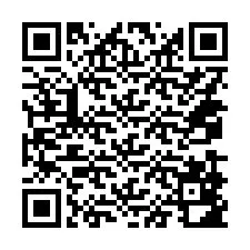 QR-koodi puhelinnumerolle +14079882703