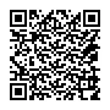 QR Code pour le numéro de téléphone +14079918829