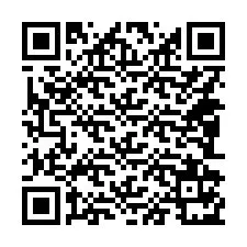 QR Code สำหรับหมายเลขโทรศัพท์ +14082171526