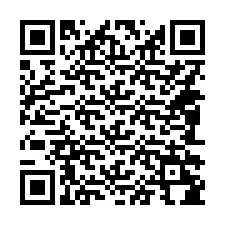 QR-koodi puhelinnumerolle +14082284486