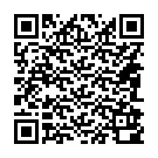 QR-koodi puhelinnumerolle +14082900147