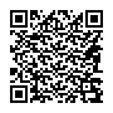 Código QR para número de teléfono +14083297947