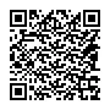 QR-код для номера телефона +14083379069