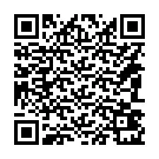 QR Code for Phone number +14083421301