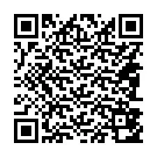 Código QR para número de teléfono +14083852693