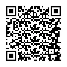 Código QR para número de telefone +14084185572