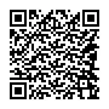 Código QR para número de telefone +14084264638