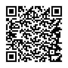 QR kód a telefonszámhoz +14084711262