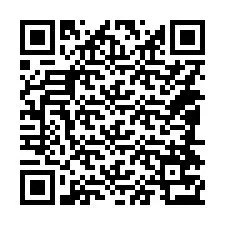 QR Code pour le numéro de téléphone +14084773689