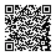 QR kód a telefonszámhoz +14084896587