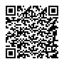 Código QR para número de telefone +14086107144