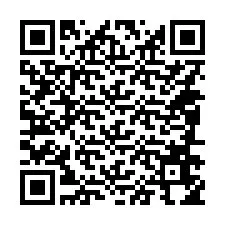 QR-code voor telefoonnummer +14086654786