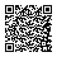 QR код за телефонен номер +14086761232