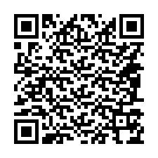 QR Code for Phone number +14087174066