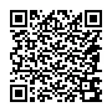 Código QR para número de telefone +14087692068