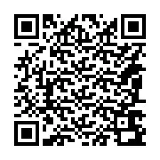 Código QR para número de telefone +14087692965