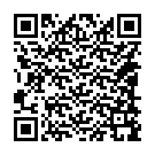 Kode QR untuk nomor Telepon +14088199179