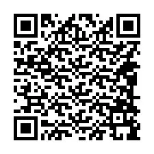 QR Code pour le numéro de téléphone +14088199772